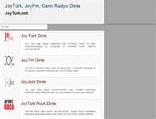 Tablet Screenshot of joyturk.net